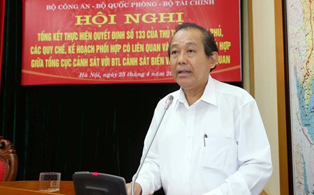 Phó Thủ tướng Thường trực: Tăng cường phối hợp tốt để phòng chống tội phạm hiệu quả